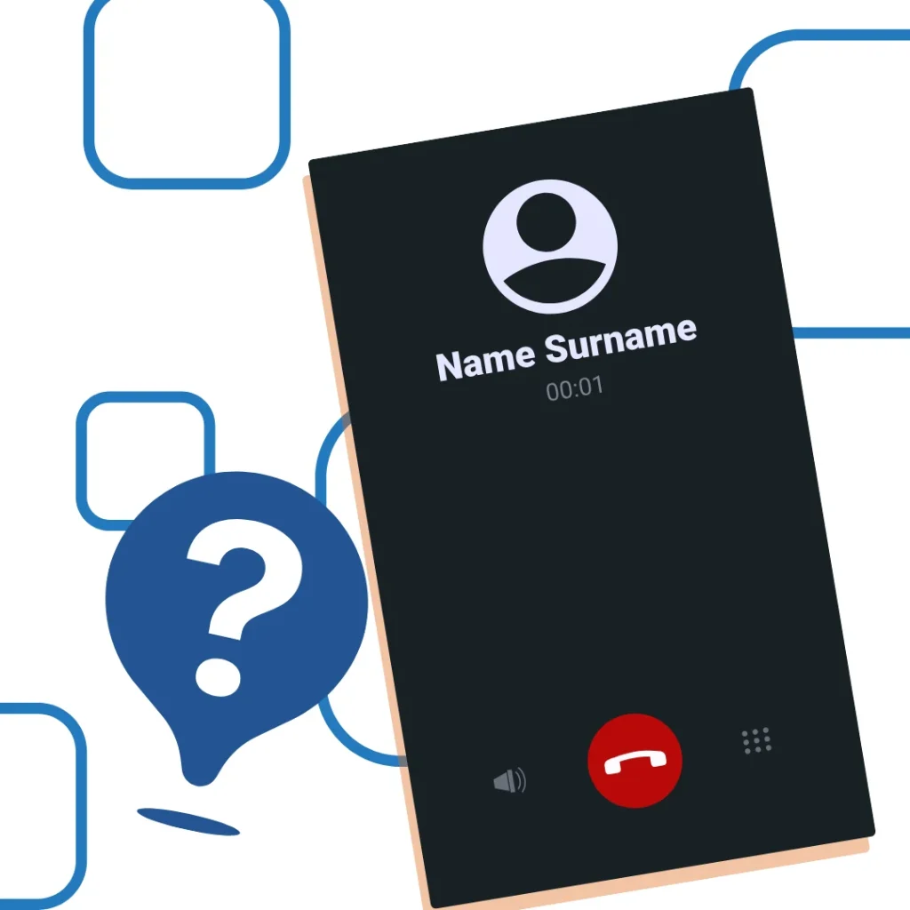 Identify Unknown Callers LAYOUT