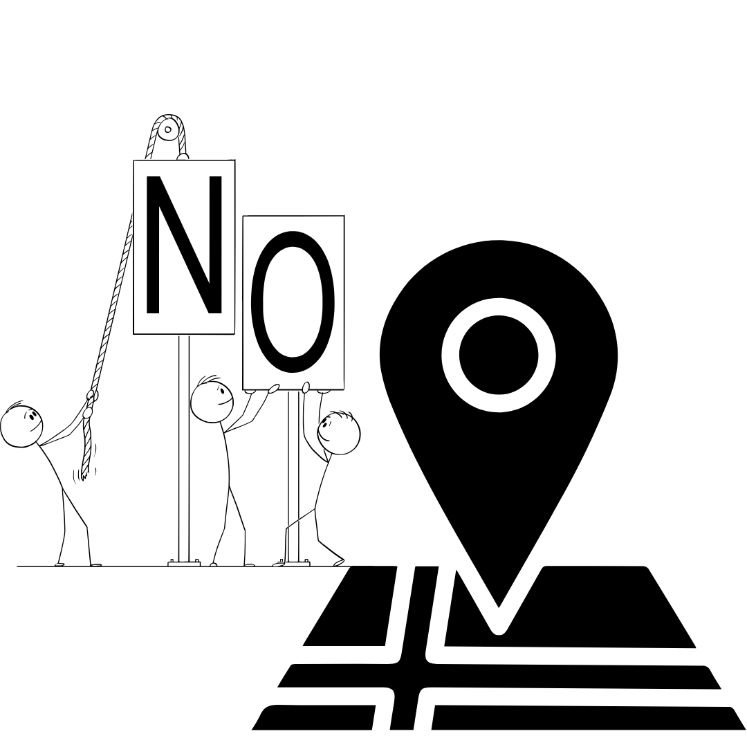 no location layout