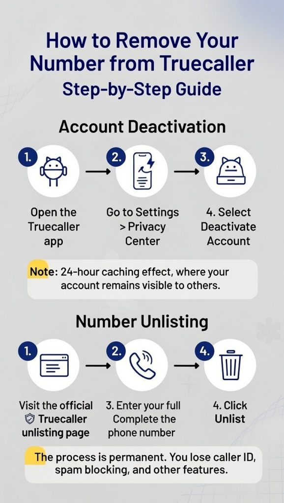 hpw to unlist you number guide image 
