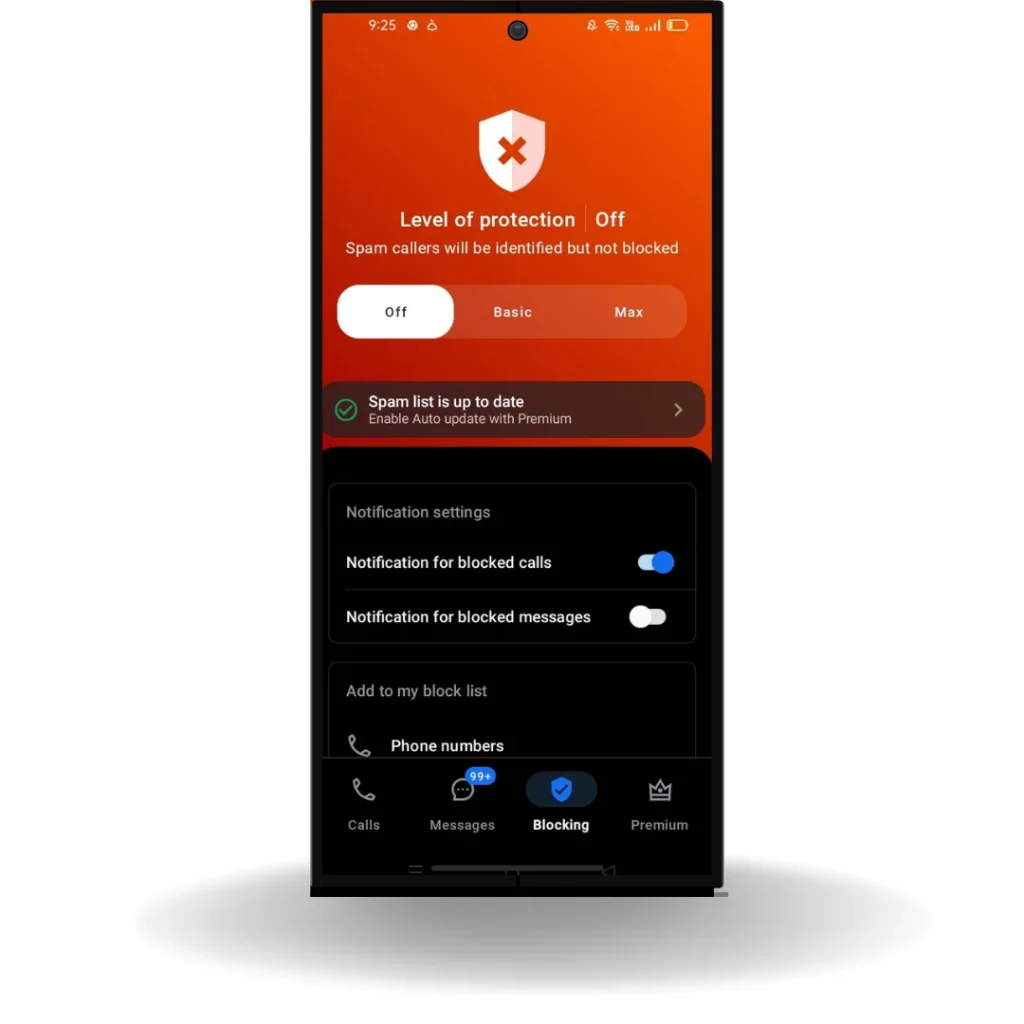 truecaller main page gallery layout 3